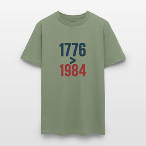 1776 > 1984 Men's T-Shirt - military green