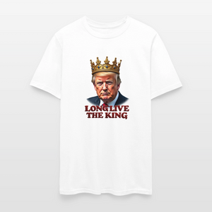 Donald Trump "Long Live The King" Unisex Classic T-Shirt - white
