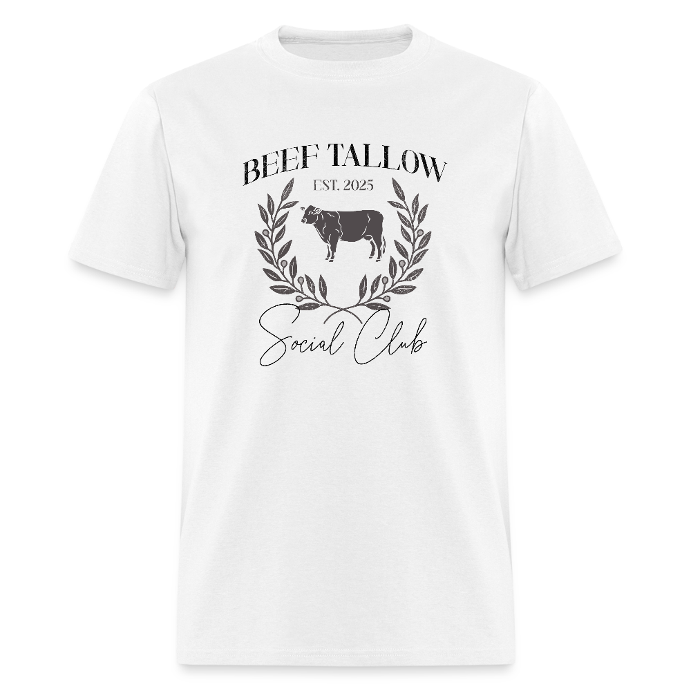 Beef Tallow Social Club Classic T-Shirt - white