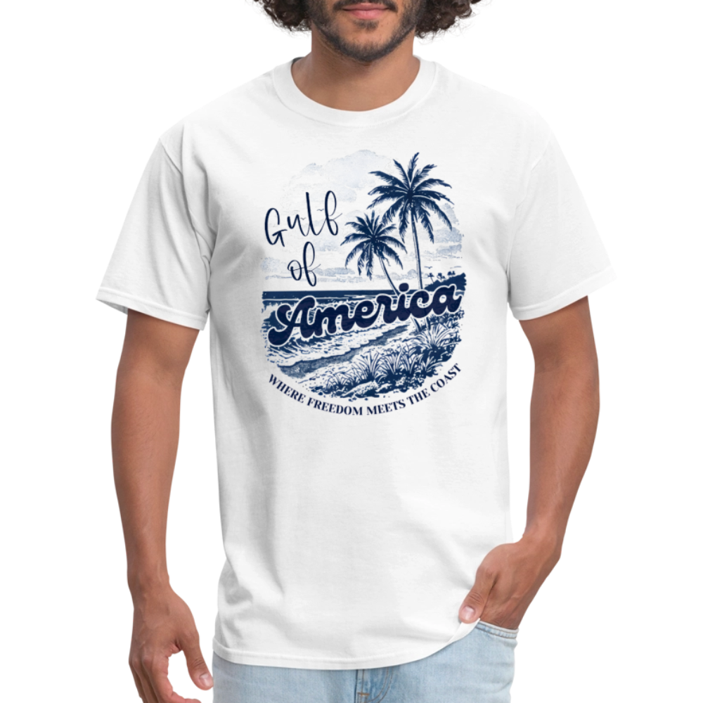 Gulf Of America -Freedom Classic T-Shirt - white
