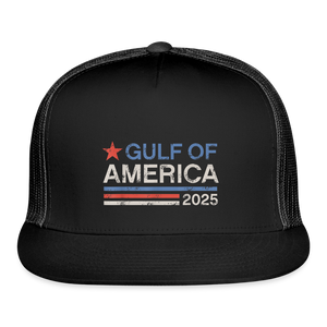 Gulf of America v4 Trucker Hat - black/black