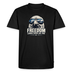 Freedom Looks Good on You Premium T-Shirt - black