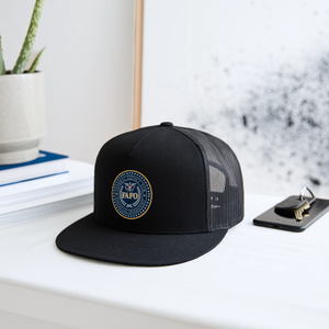 FAFO-Federal Agency for Financial Oversight Trucker Hat - black/black