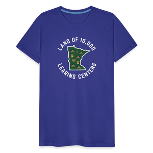 Land of 10,000 Learning Centers Funny Men's Premium T-Shirt - royal blue