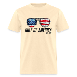Gulf of America Sunglasses Patriotic Classic T-Shirt - natural