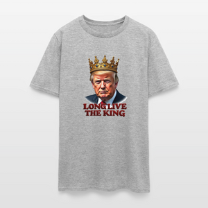 Donald Trump "Long Live The King" Unisex Classic T-Shirt - heather gray