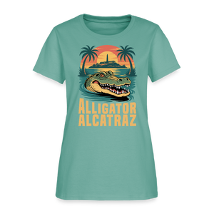 Alligator Alcatraz Women's T-Shirt - aquatic