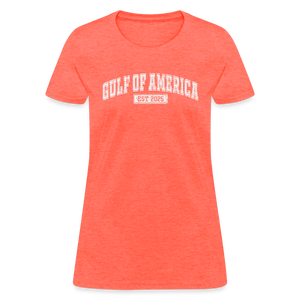 Gulf of America Women's T-Shirt - heather coral
