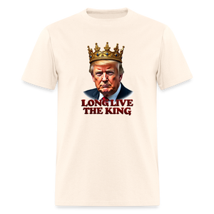 Donald Trump "Long Live The King" Unisex Classic T-Shirt - natural