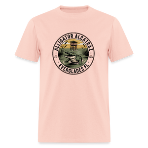 Alligator Alcatraz Everglades, Florida Unisex Classic T-Shirt - blush pink