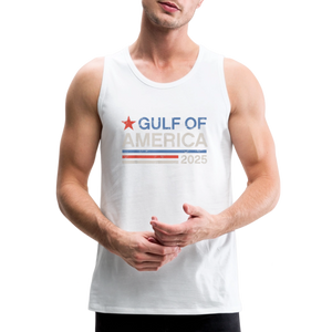 Gulf of America v4 Men’s Premium Tank - white