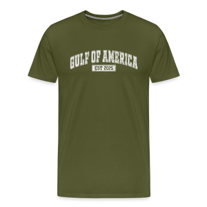 Gulf of America Men's Premium T-Shirt - olive green