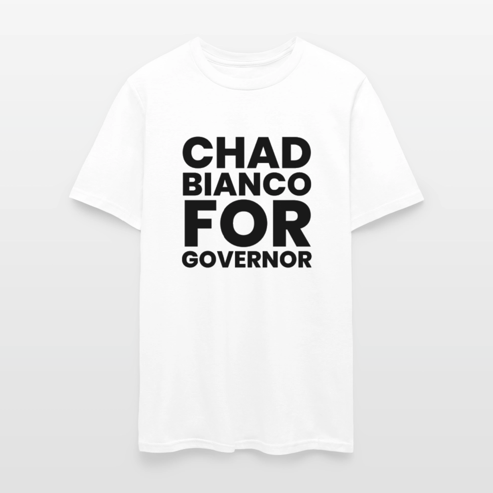 Chad Bianco for Governor Men's T-Shirt - white