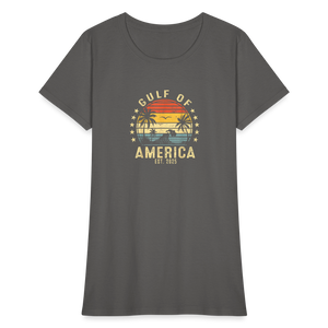 Gulf of America Women's T-Shirt - charcoal