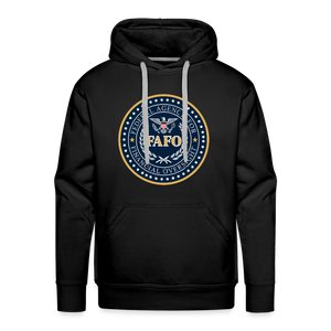 FAFO-Federal Agency for Financial Oversight Men’s Premium Hoodie - black