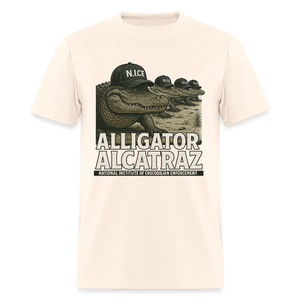 Alcatraz Gator Enforcement Men's Classic T-Shirt - natural