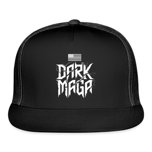 DARK MAGA Trucker Hat - black/black