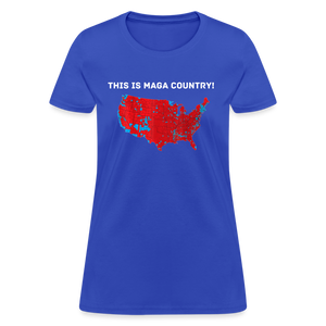 This Is MAGA Country Women's T-Shirt - royal blue