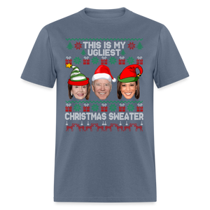 This Is My Ugliest Christmas Sweater Unisex Classic T-Shirt - denim