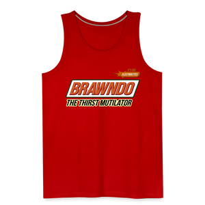 Brawndo - The Thirst Mutilator - Men’s Premium Tank - red