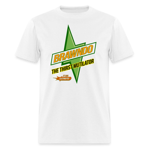 Brawndo - Its Got Electrolytes V2 Classic T-Shirt - white