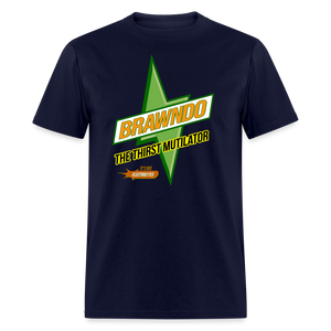 Brawndo - Its Got Electrolytes V2 Classic T-Shirt - navy