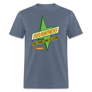 Brawndo - Its Got Electrolytes V2 Classic T-Shirt - denim
