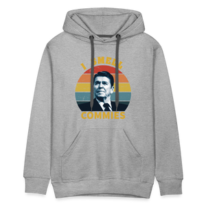 I Smell Commies Men’s Premium Hoodie - heather grey