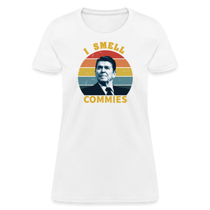 I Smell Commies Women's T-Shirt - white