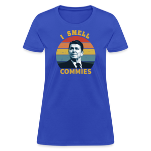 I Smell Commies Women's T-Shirt - royal blue