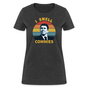 I Smell Commies Women's T-Shirt - heather black