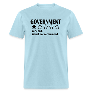 Review Of The Government - Very bad. Would not recommend Classic T-Shirt - powder blue