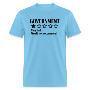Review Of The Government - Very bad. Would not recommend Classic T-Shirt - aquatic blue