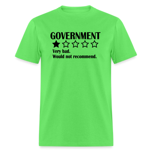 Review Of The Government - Very bad. Would not recommend Classic T-Shirt - kiwi