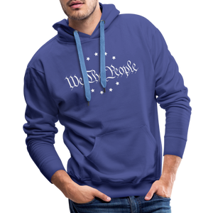 We The People Men’s Premium Hoodie - royal blue