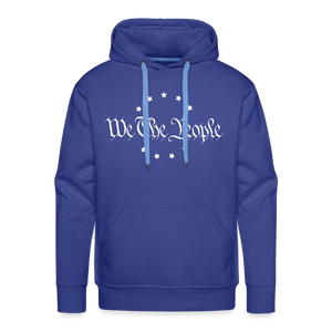We The People Men’s Premium Hoodie - royal blue