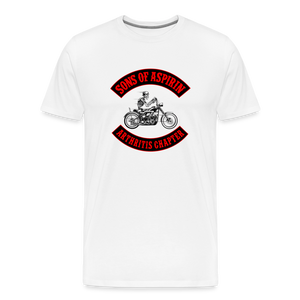 Sons of Aspirin Men's Premium T-Shirt - white