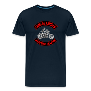 Sons of Aspirin Men's Premium T-Shirt - deep navy