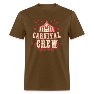 Carnival Crew Circus Tent Classic T-Shirt - brown