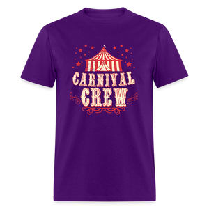 Carnival Crew Circus Tent Classic T-Shirt - purple