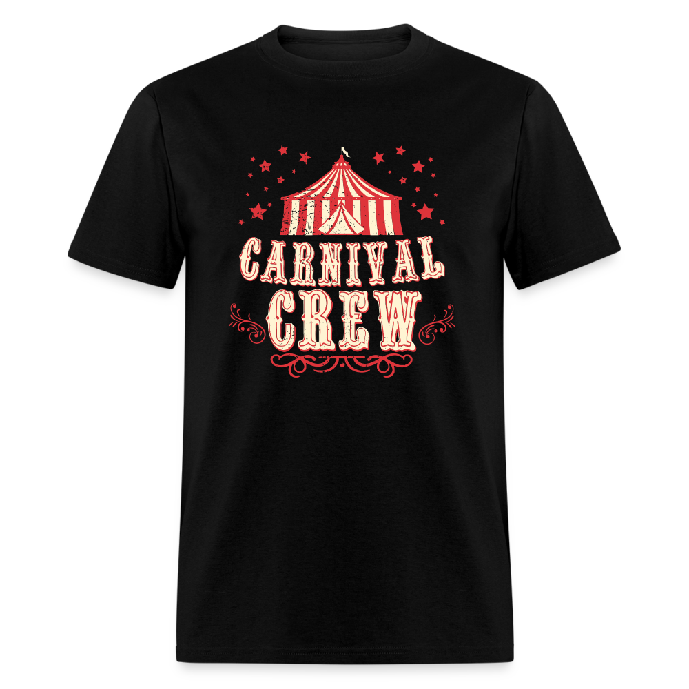 Carnival Crew Circus Tent Classic T-Shirt - black