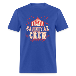 Carnival Crew Circus Tent Classic T-Shirt - royal blue