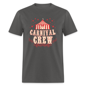 Carnival Crew Circus Tent Classic T-Shirt - charcoal