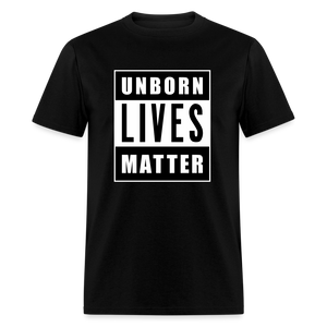 Unborn Lives Matter Classic T-Shirt - black