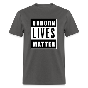Unborn Lives Matter Classic T-Shirt - charcoal