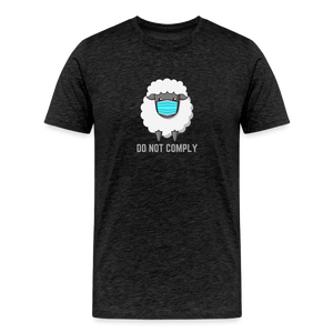 Do Not Comply Men's Premium T-Shirt - charcoal grey