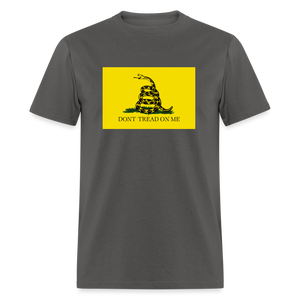Don't Tread On - Gadsden Flag Classic T-Shirt - charcoal