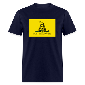 Don't Tread On - Gadsden Flag Classic T-Shirt - navy