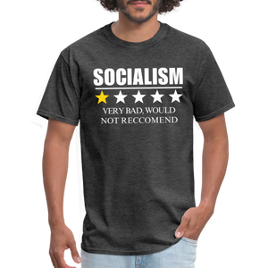 Review of socialism Classic T-Shirt - heather black