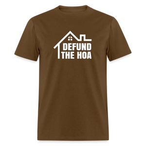 Defund The HOA Classic T-Shirt - brown